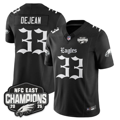 PHI Gothic NFC East Champions Vapor Limited Jersey - All Stitched