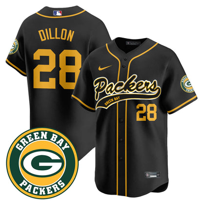 Green Bay Packers Limited Baseball Jersey - All Stitched
