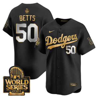 LAD World Series 2024 Jersey - All Stitched