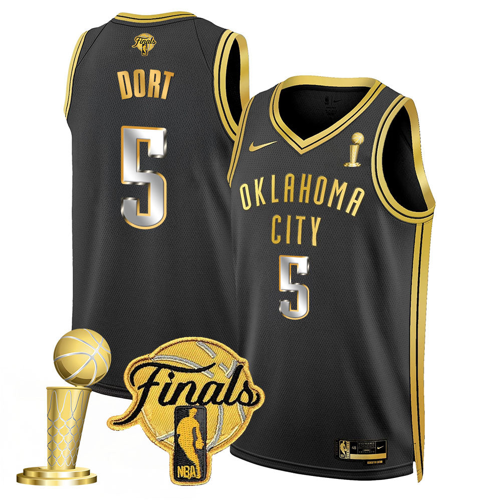Oklahoma City Thunder 2024-25 Champions Jersey - All Stitched