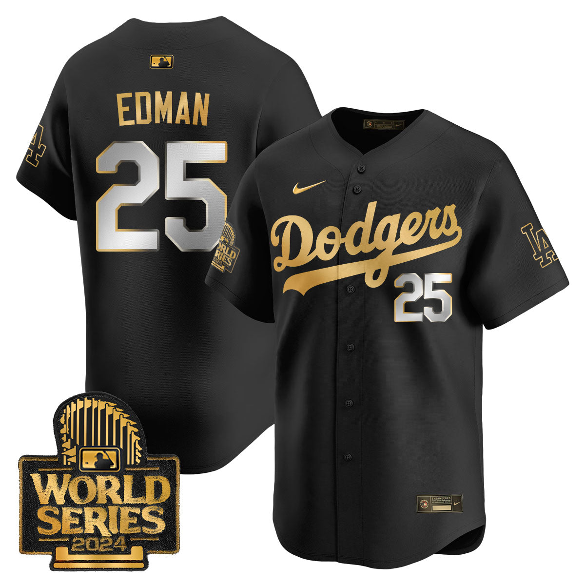 LAD World Series 2024 Jersey - All Stitched
