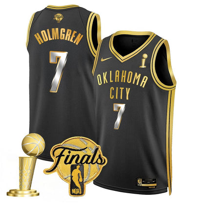 Oklahoma City Thunder 2024-25 Champions Jersey - All Stitched
