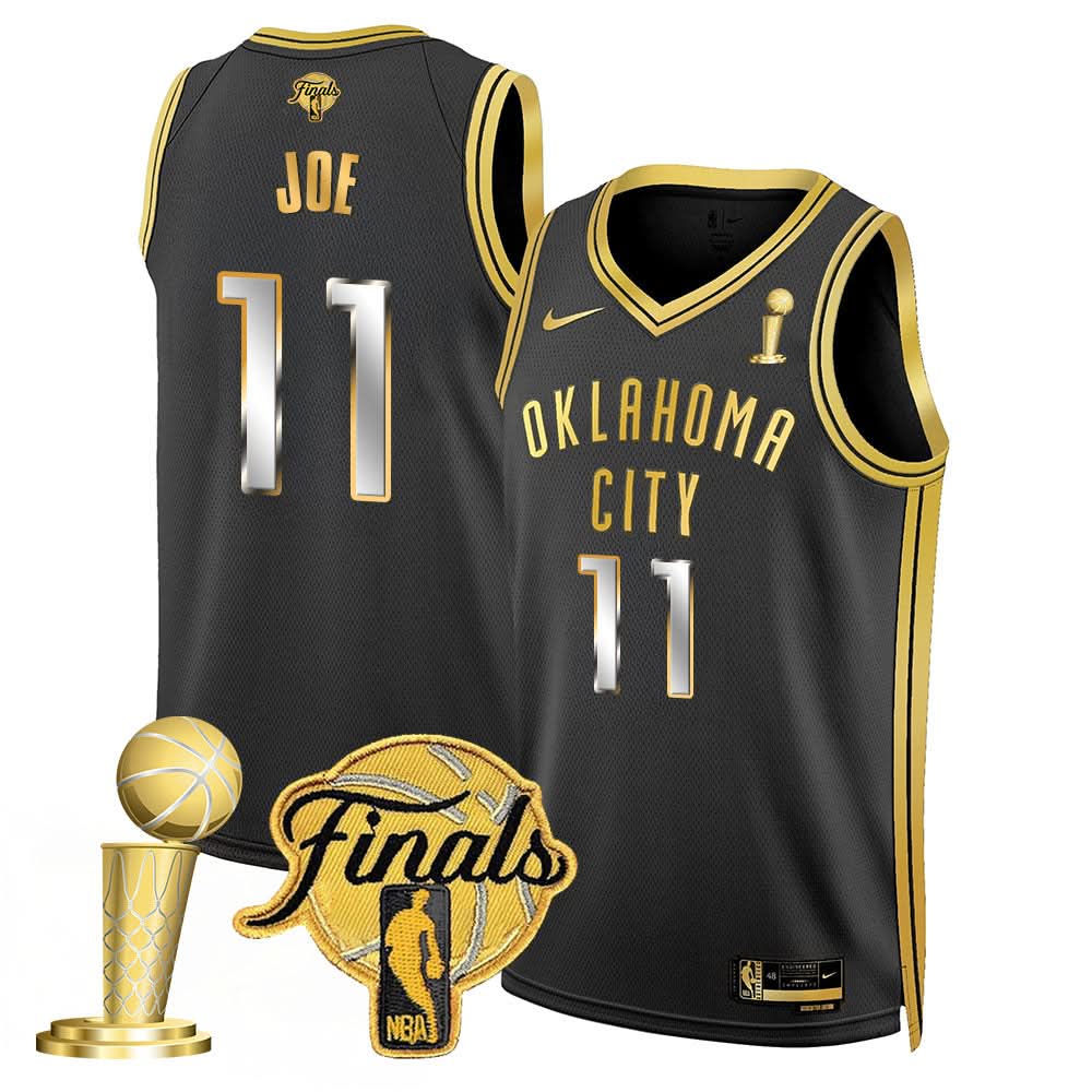 Oklahoma City Thunder 2024-25 Champions Jersey - All Stitched