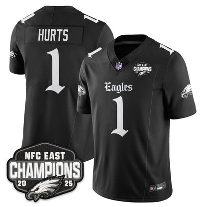 PHI Gothic NFC East Champions Vapor Limited Jersey - All Stitched