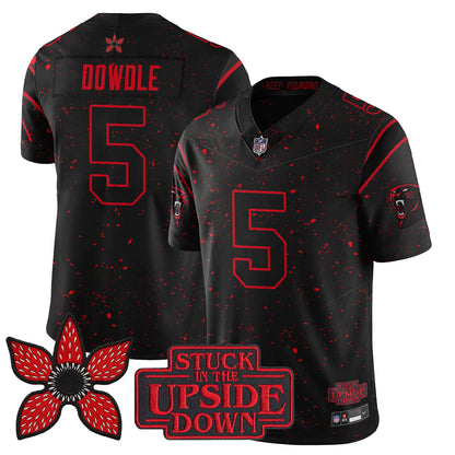 Carolina Panthers 'Stranger Things Edition' Vapor Limited Jersey - All Stitched