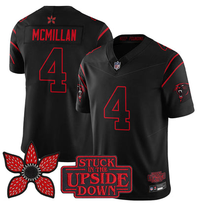 Carolina Panthers 'Stranger Things Edition' Vapor Limited Jersey - All Stitched