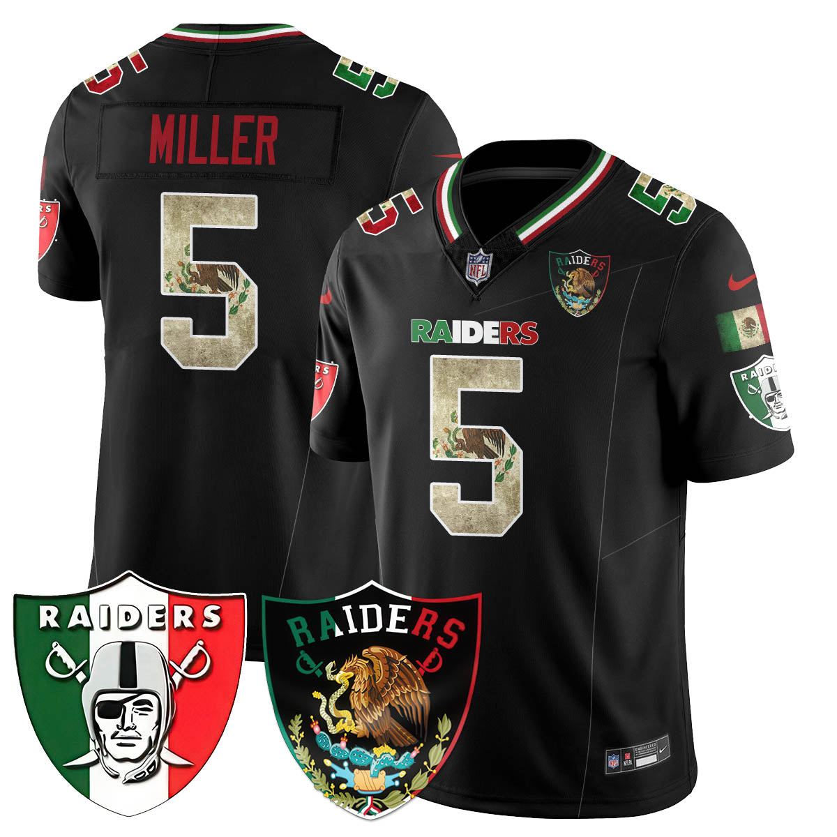 LVR Mexico Vapor Limited Jersey - All Stitched