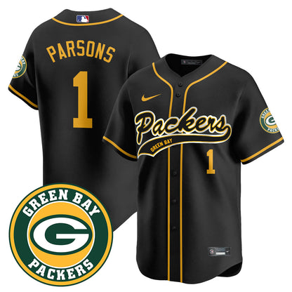Green Bay Packers Limited Baseball Jersey - All Stitched