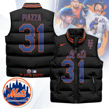 New York Mets Unisex Puffer Vest