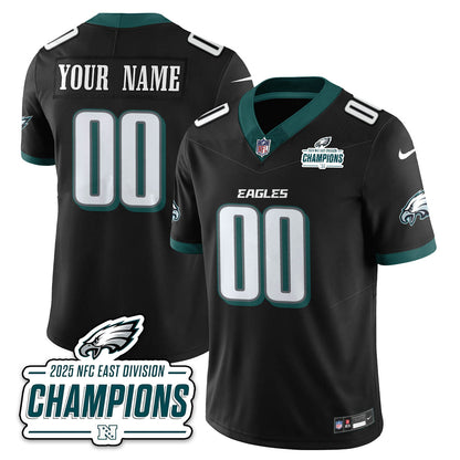 PHI NFC East Champions Vapor Limited Jersey - All Stitched