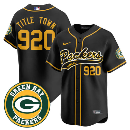 Green Bay Packers Limited Baseball Jersey - All Stitched