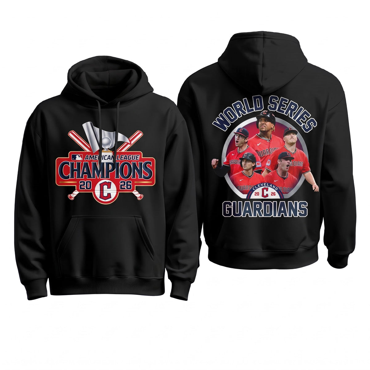 CLE World Series 2026 2D Hoodie - Printed