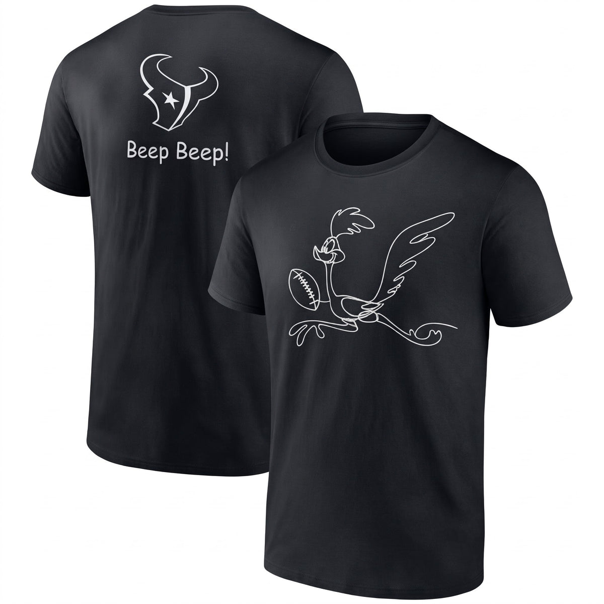 HOU x Looney Toons 2026 Edition Two Sides T-Shirt - Printed V5