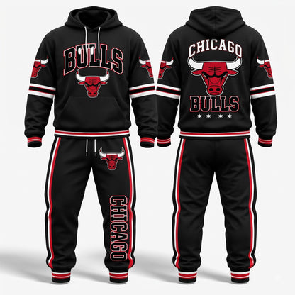 CHI Streetwear Hoodie Pants Set - Printed