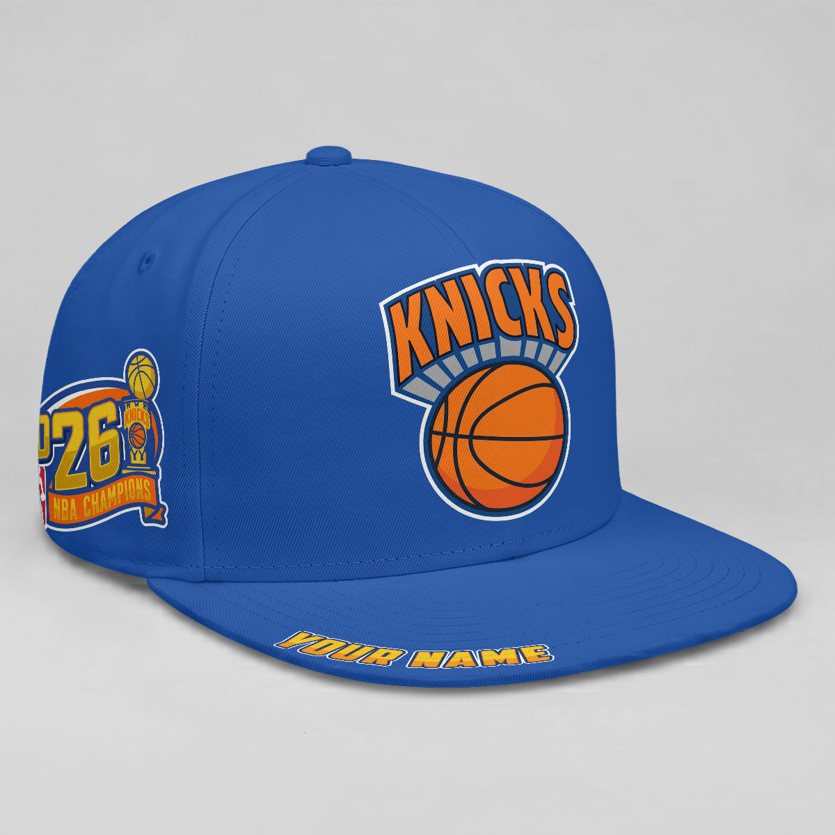 NYK 2026 Champions Personalized Snapback Cap - Printed