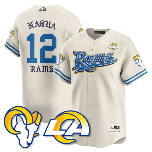 LAR Born x Raised Baseball Jersey - Stitched