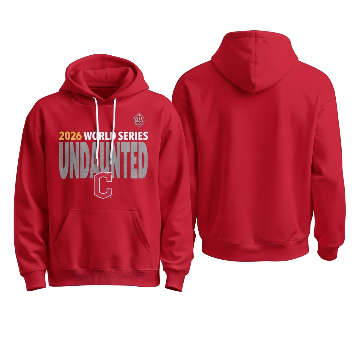 CLE World Series 2026 Undaunted 2D Hoodie - Printed