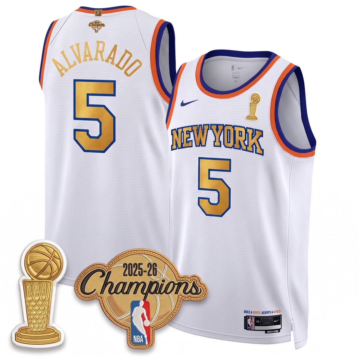 NYK Champions Night Vapor Jersey - Stitched N1