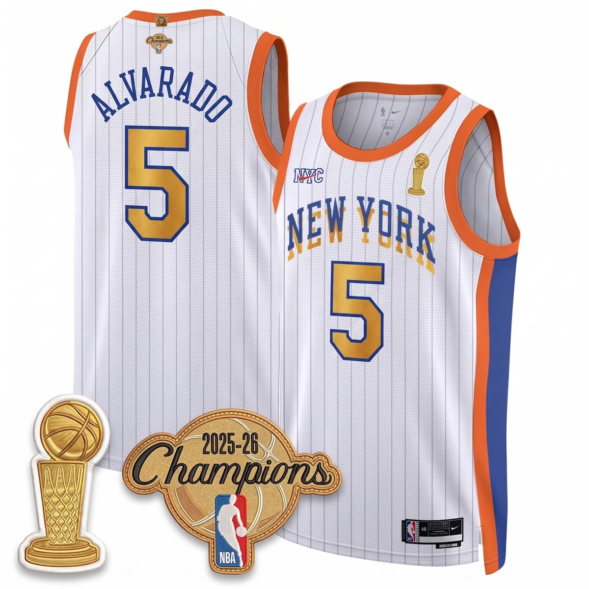 NYK Champions Night Vapor Jersey - Stitched N1