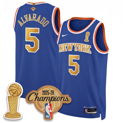 NYK Champions Night Vapor Jersey - Stitched N1