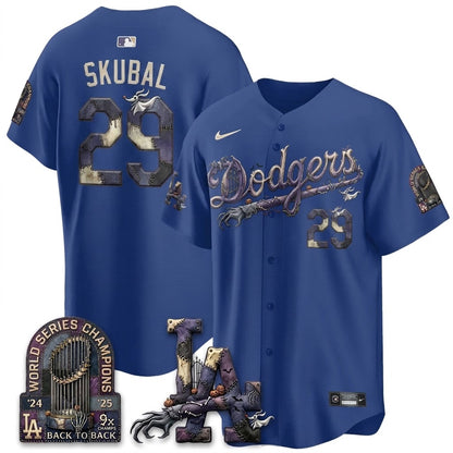 LAD Nightmare Edition Vapor Jersey - Stitched