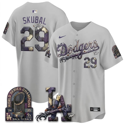 LAD Nightmare Edition Vapor Jersey - Stitched