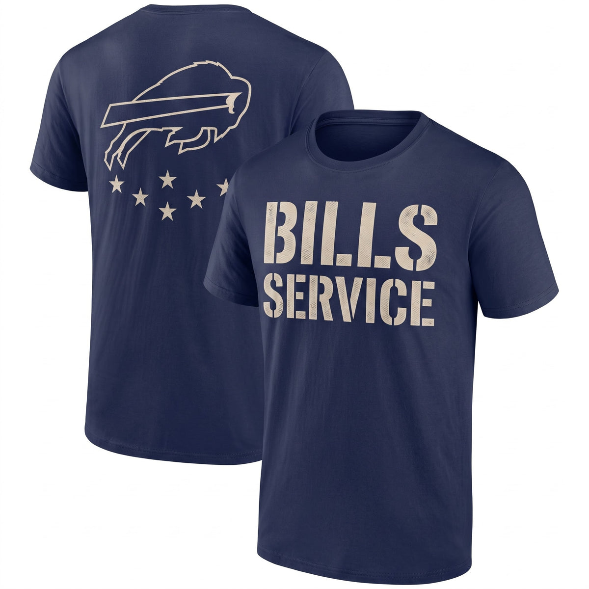 BUF x Salute To Service 2026 Collection Two Sides T-Shirt - Printed V2