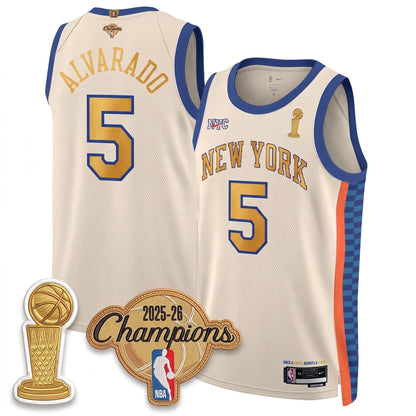 NYK Champions Night Vapor Jersey - Stitched N1