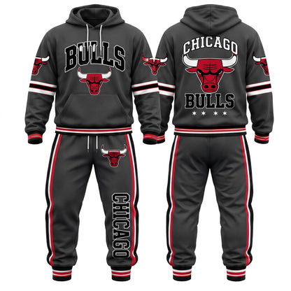 CHI Streetwear Hoodie Pants Set - Printed