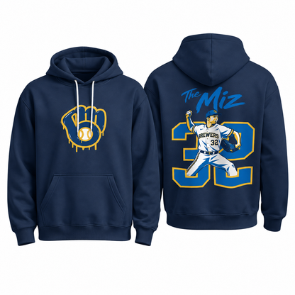 MIL The Miz #32 Fleece Hoodie - Printed