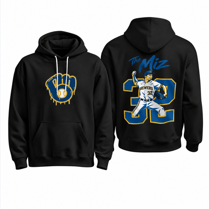 MIL The Miz #32 Fleece Hoodie - Printed