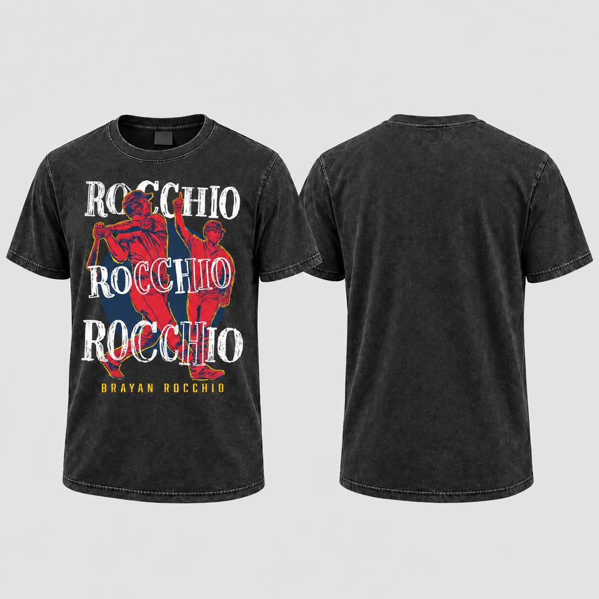 CLE Brayan Rocchio Washed T-Shirt - Printed
