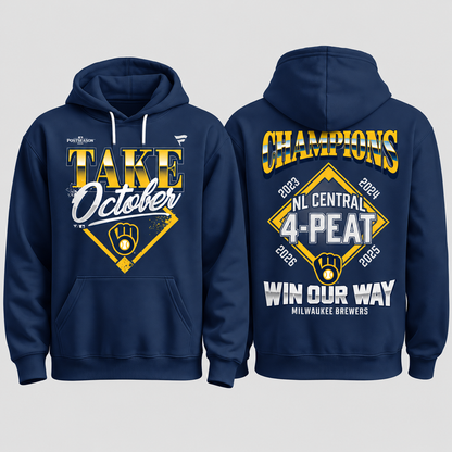 MIL Take October Fleece Hoodie - Printed