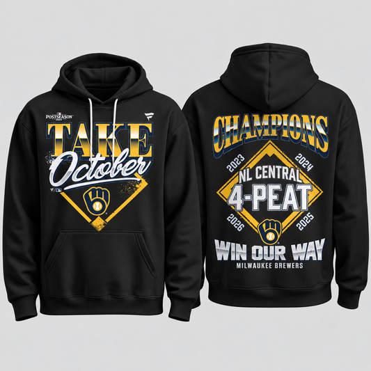 MIL Take October Fleece Hoodie - Printed