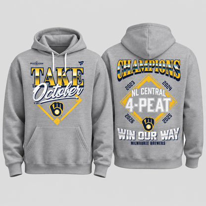 MIL Take October Fleece Hoodie - Printed