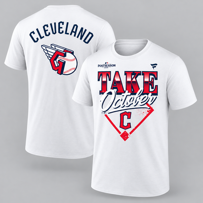 CLE Take October Two Sides T-Shirt - Printed