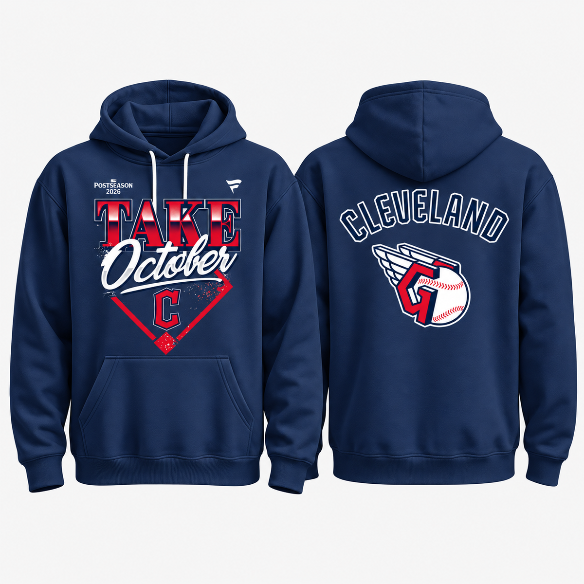 CLE Take October Fleece Hoodie - Printed