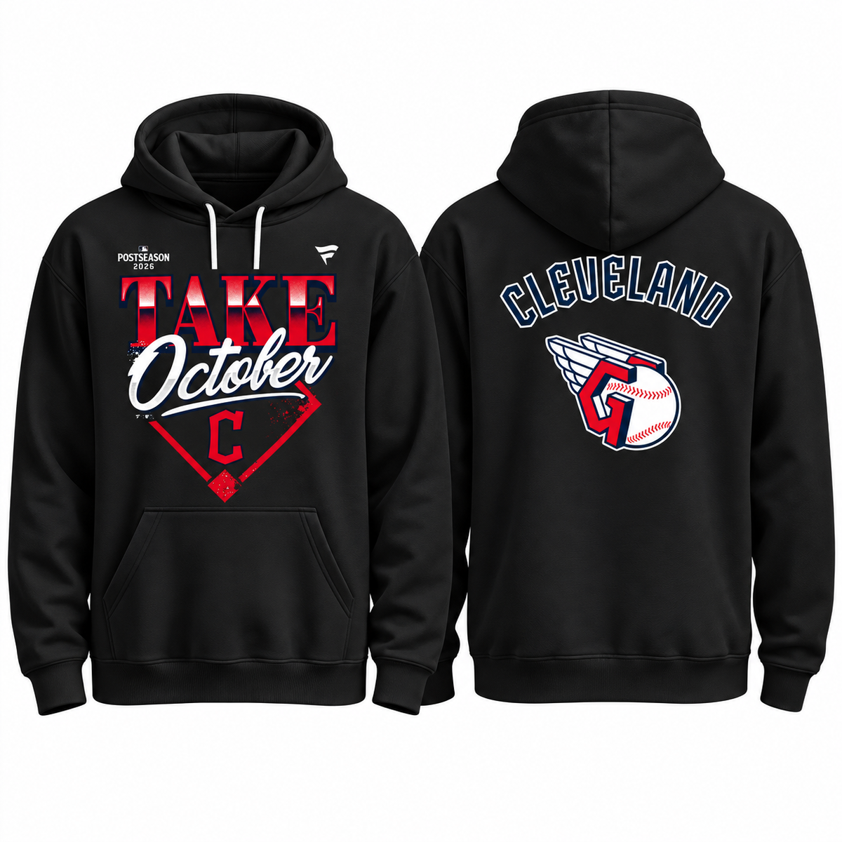 CLE Take October Fleece Hoodie - Printed