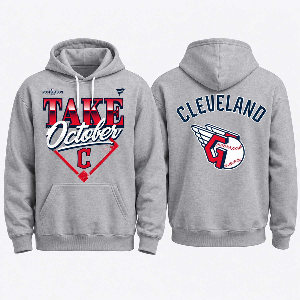 CLE Take October Fleece Hoodie - Printed