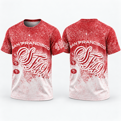 SF Jumbo Print 3D T-Shirt - Printed