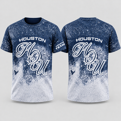 HOU Jumbo Print 3D T-Shirt - Printed