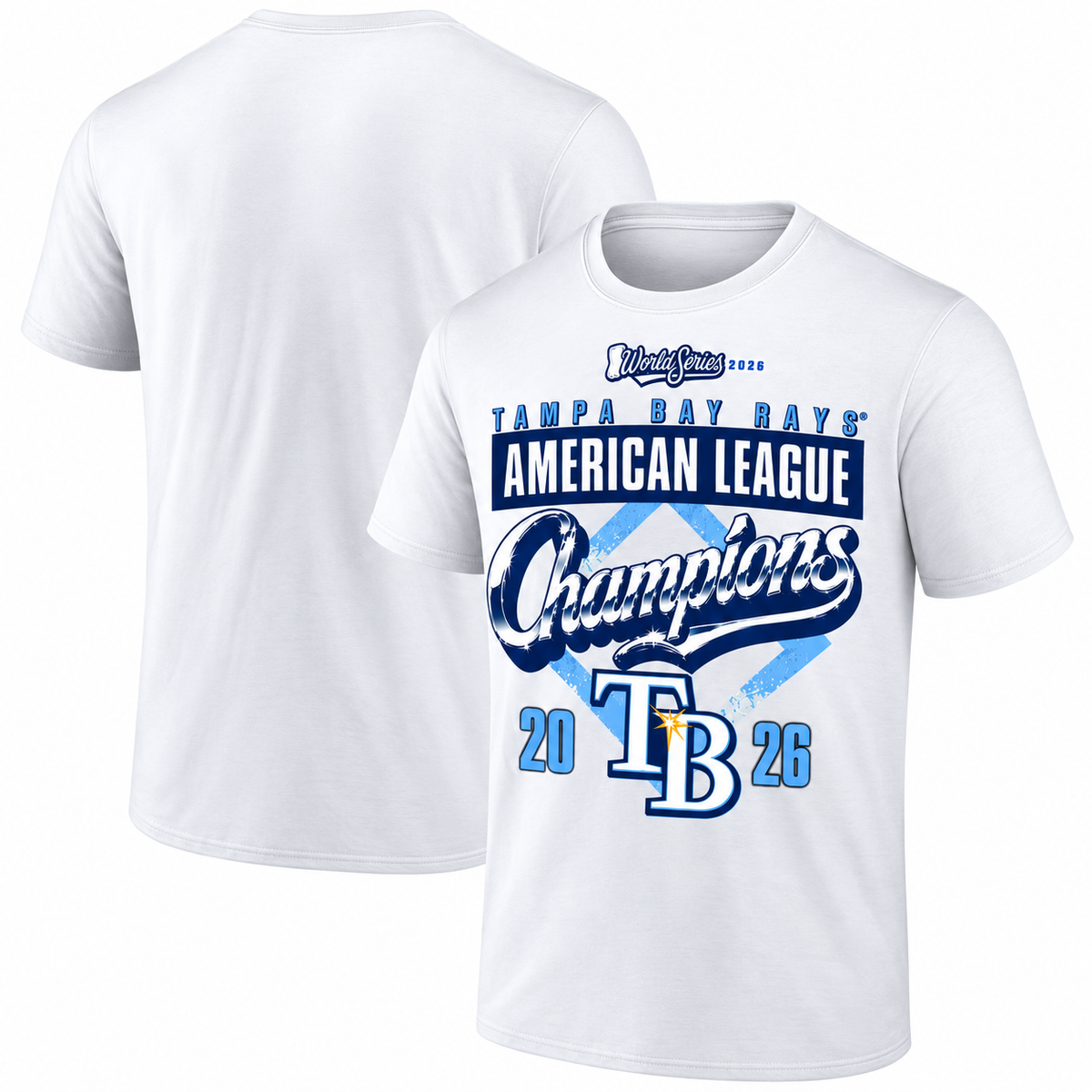 TBR American League Champions 2026 One Side T-Shirt - Printed