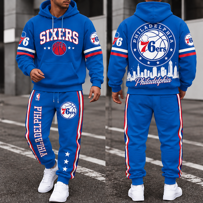 PHI Streetwear Hoodie Pants Set - Printed