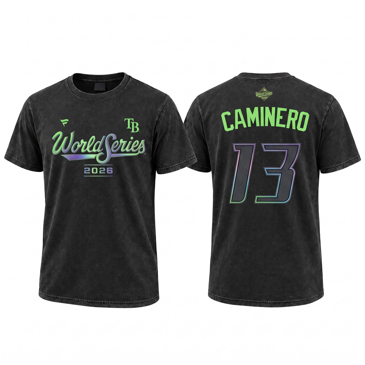 TBR American League Champions 2026 City Connect Edition Washed T-Shirt - Printed V9