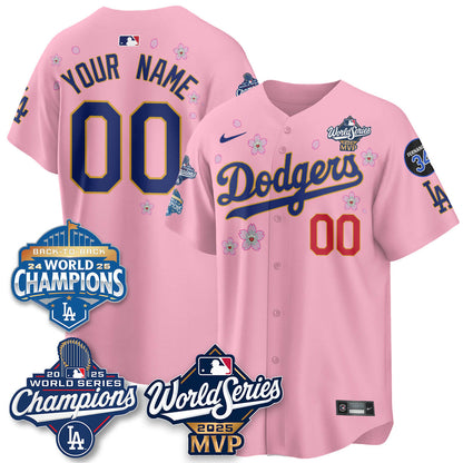 Yoshinobu Yamamoto LAD 2025 World Series MVP Jersey - All Stitched