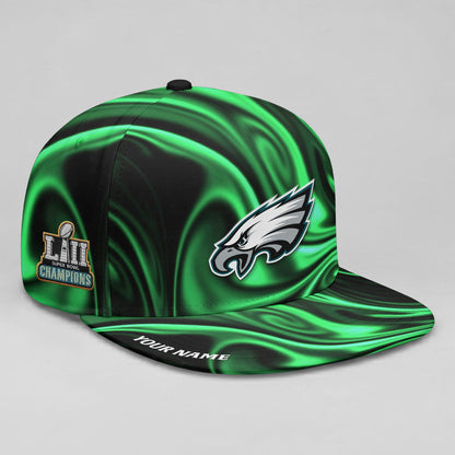 Philadelphia Eagles Fangear Custom Snapback Cap - Printed