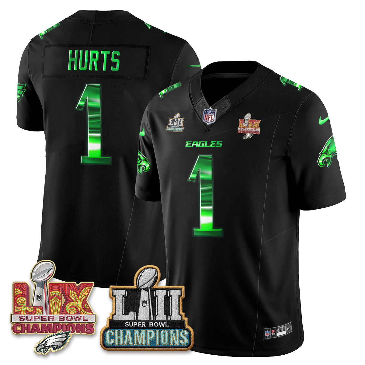 Philly Fangear Fearther Green Edition - Stitched (3)