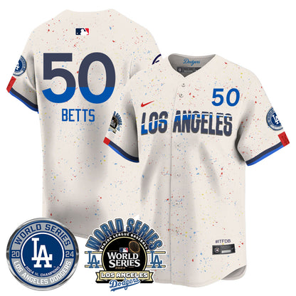 LAD World Series 2024 Jersey - All Stitched
