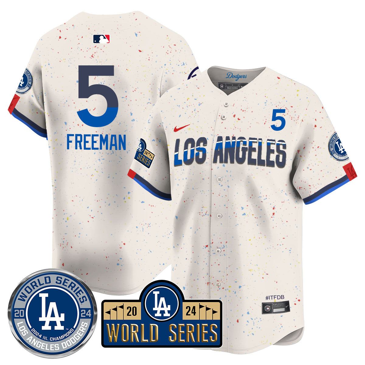 LAD World Series 2024 Jersey - All Stitched