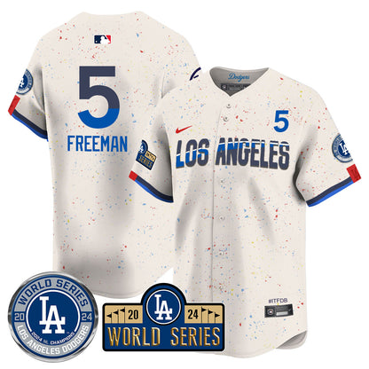 LAD World Series 2024 Jersey - All Stitched